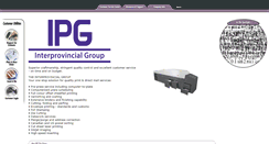 Desktop Screenshot of interprovincialgroup.com